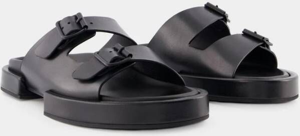 Ann Demeulemeester Sliders Zwart Dames