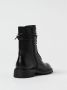 Ann Demeulemeester Zwarte LaceUp Enkellaarzen - Thumbnail 2