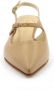 Anna F. Beige Leren Slingback Schoenen - Thumbnail 2