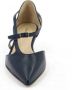 Anna F. Blauwe leren Decollete schoenen - Thumbnail 2