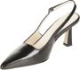 Anna F. Elegante Zwarte Nappa Décolleté Schoen - Thumbnail 2