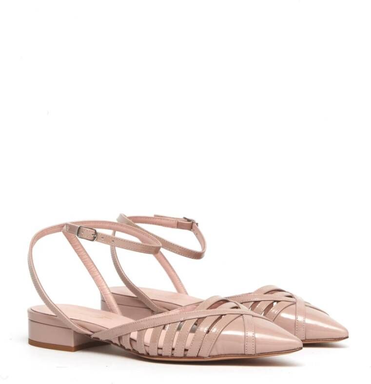 Anna F. Flat Sandals Pink Dames