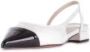 Anna F. Gehakte leren pumps met gespsluiting - Thumbnail 2