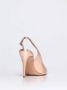 Anna F. Gouden PeepToe Slingback Hakken - Thumbnail 2