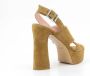 Anna F. High Heel Sandals Green Dames - Thumbnail 3