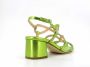 Anna F. High Heel Sandals Green Dames - Thumbnail 3