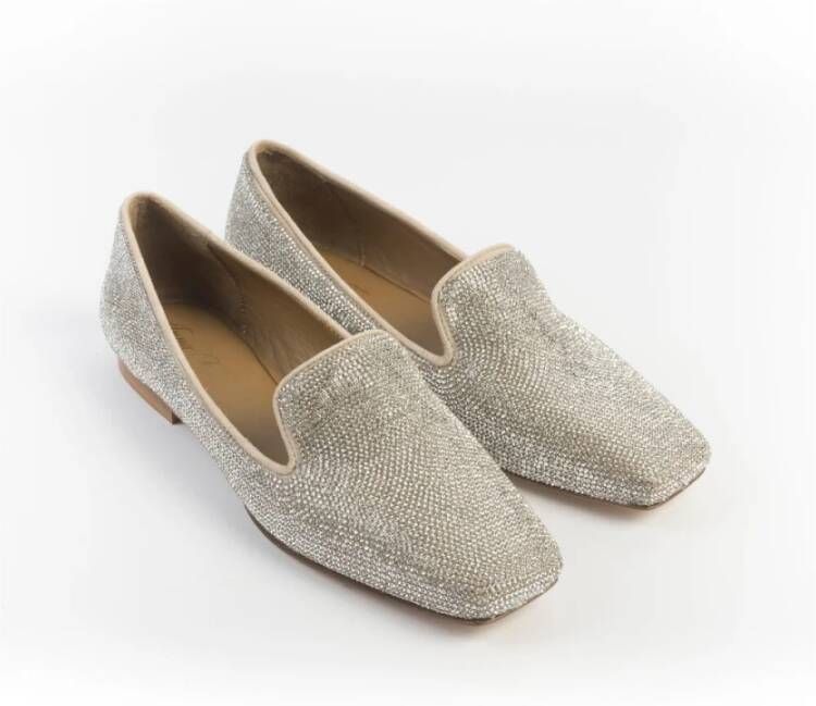 Anna F. Kristal Suède Ballerina Schoenen