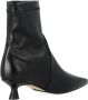 Anna F. Stretch Nappa Zwarte Leren Schoenen - Thumbnail 2