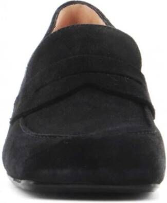 Anna F. Suède Mocassins Slip-On Vierkante Neus