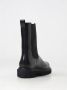Anna F. Zwarte Leren Chelsea Boots - Thumbnail 2