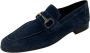 Antica Cuoieria Blauwe platte schoenen Blue Heren - Thumbnail 2