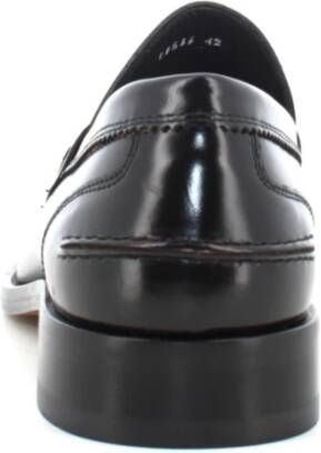 Antica Cuoieria Klassieke Glanzende Zwarte Herenloafers