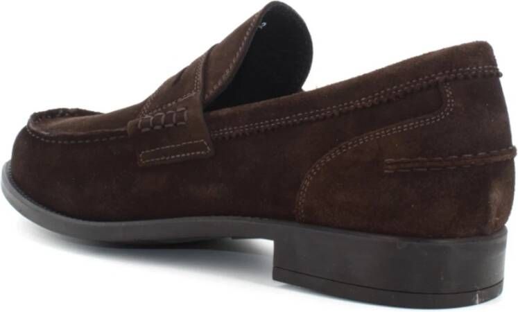 Antica Cuoieria M18 Loafers van Nubuck Leer