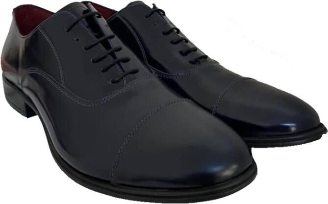 Antica Cuoieria Platte schoenen in klassieke stijl Blue Heren