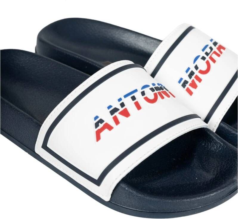 Antony Morato Comfortabele Instap Sandalen Blauw Heren