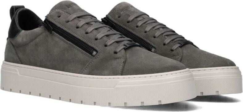 Antony Morato Elegante Suede Sneakers voor Heren