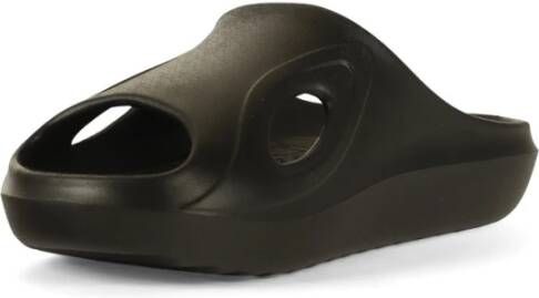 Antony Morato EVA Rubber Slippers Decoratieve Details Black Heren