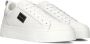 Antony Morato Leather Bold Sneakers Leren Sneaker Heren Wit - Thumbnail 3