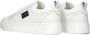 Antony Morato Leather Bold Sneakers Leren Sneaker Heren Wit - Thumbnail 4