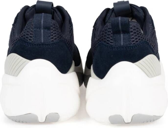 Antony Morato Klassieke Sneakers met Ronde Neus Blue Heren