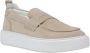 Antony Morato Lage Leren Schoenen Collectie Beige Heren - Thumbnail 8