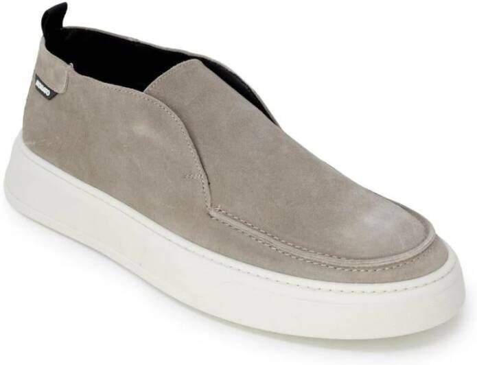 Antony Morato Leren Instaploafers met Rubberen Zool