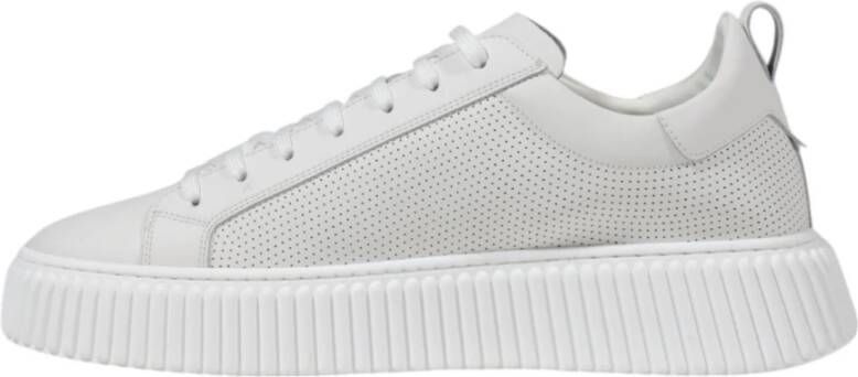 Antony Morato Leren Sneakers Collectie White Heren