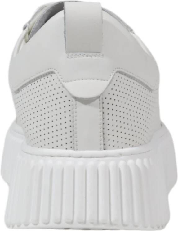 Antony Morato Leren Sneakers Collectie White Heren
