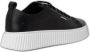 Antony Morato Zwarte Leren Sneakers Vetersluiting Stijl Black Heren - Thumbnail 15