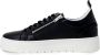 Antony Morato Mmfw01477 Lage sneakers Leren Sneaker Heren Zwart - Thumbnail 6