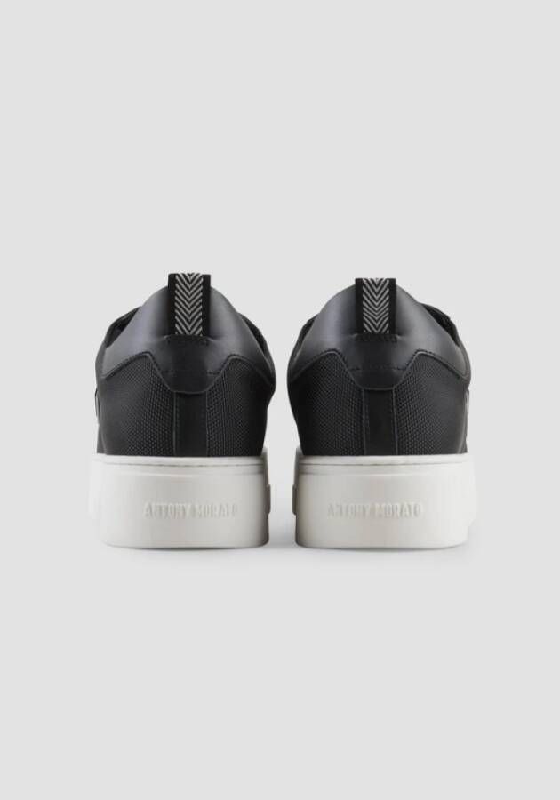 Antony Morato Metal Bold Nylon Sneaker Le500019 Black Heren