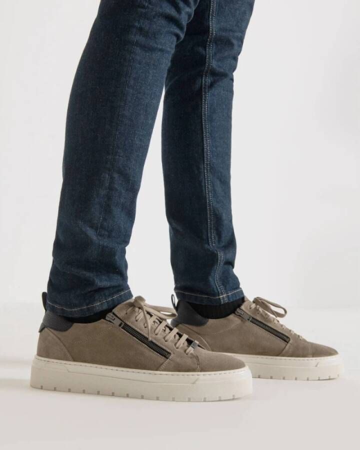 Antony Morato Stijlvolle Sneakers Bruin Heren