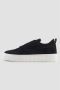 Antony Morato Suede 3D Logo Lage Sneakers Black Heren - Thumbnail 4