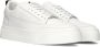 Antony Morato Witte Leren Sneakers met Krokodillenprint White Heren - Thumbnail 7