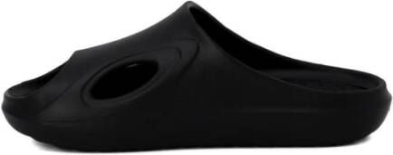 Antony Morato Zwarte Rubberen Slidesandalen