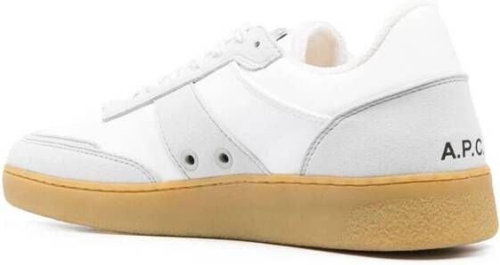 A.p.c. Minimalistische lage sneakers met logo