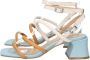 Apepazza Hoge hiel sandalen Blauw Dames - Thumbnail 5