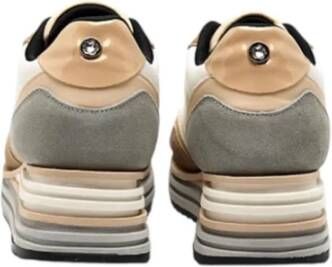 Apepazza Leren Sneakers met Suède Inzetstukken