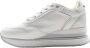 Apepazza Witte Zilveren Mid-High Sneakers White Dames - Thumbnail 2