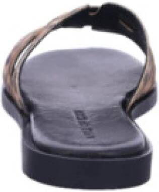 Apple of Eden Bruine Sandalen met Bandjes voor Dames