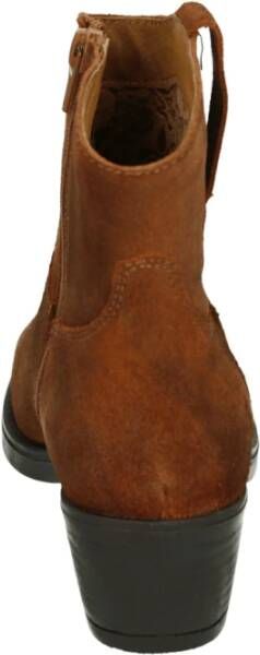 Apple of Eden Westernlaars Evie 51 Cognac Suède