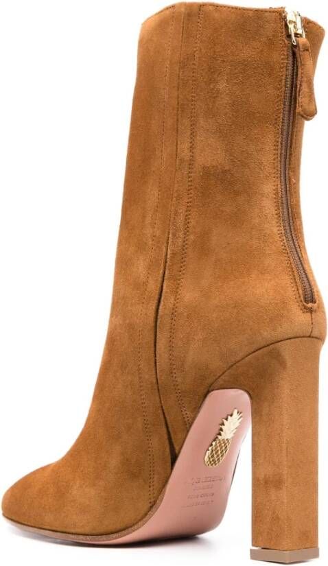 Aquazzura Ankle Boots Brown Dames