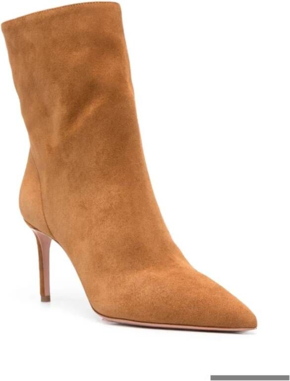 Aquazzura Ankle Boots Brown Dames