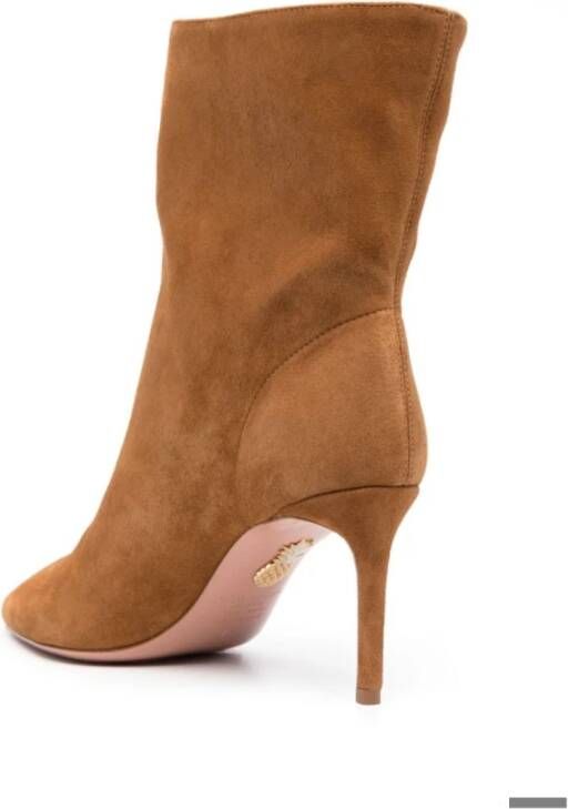 Aquazzura Ankle Boots Brown Dames