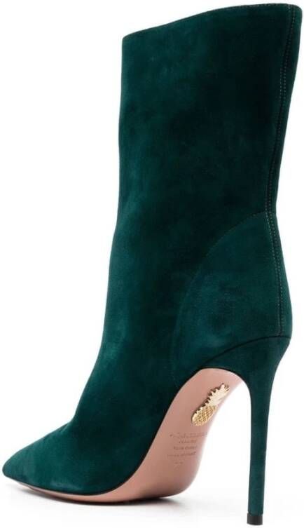 Aquazzura Ankle Boots Green Dames