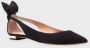 Aquazzura Ballet Bow Tie Schoenen Black Dames - Thumbnail 2