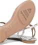 Aquazzura Bijna Blote Leren Sandalen Yellow Gray Dames - Thumbnail 5