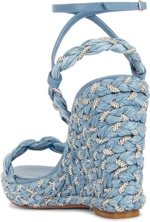 Aquazzura Blauwe Sleehak Schoenen voor Vrouwen