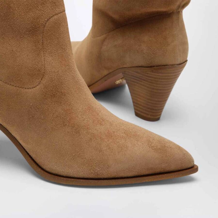 Aquazzura Bruine Cowboy Laarzen