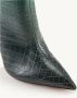 Aquazzura Crocodile Gradient Heel Boots - Thumbnail 2